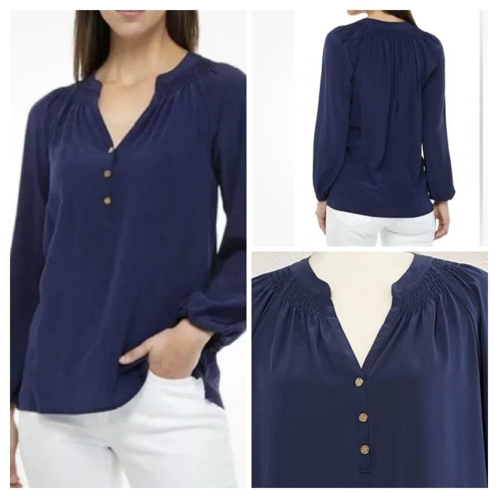 Navy Blue Women's Top